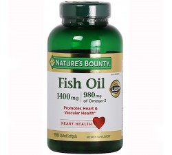DẦU CÁ Nature’s Bounty Fish Oil 1400mg