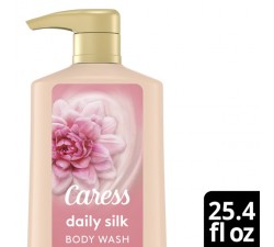 DÂU TẮM Caress Hydrating Body Wash with Pump Daily Moisture Body Wash With Silk Extract & Floral Oil Essence Shower Gel 750ML