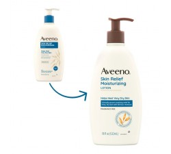 KEM DƯỠNG THỂ CHO DA KHÔ AVEENO - Aveeno Active Naturals Skin Relief Moisturizing Lotion,975 ML