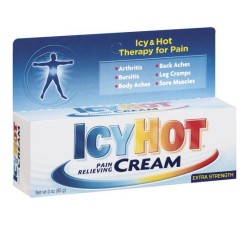 KEM THOA GIẢM ĐAU CƠ KHỚP DẠNG TUÝP - Icy Hot Extra Strength Pain Relieving Cream, 3 oz