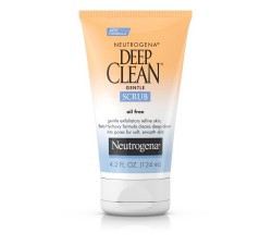 RỬA MẶT DA DẦU TÁC DỤNG SÂU - Neutrogena Deep Clean Gentle Daily Facial Scrub, Oil-Free Cleanser, 4.2 fl. Oz