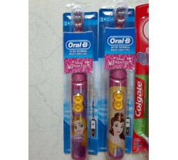 BÀN CHẢI PIN CÔNG CHÚA - Oral-B Stages Pro-Health Power Brush Disney Soft toothbrush