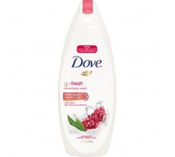 KEM TẮM DƯỠNG DA VỚI TINH CHẤT LỰU  Dove go fresh Pomegranate and Lemon Verbena Sulfate Free Body Wash, 22 oz 650ML