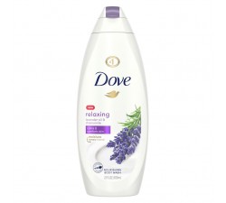 KEM TẮM DƯỠNG DA VỚI TINH DẦU LAVERDER - Dove Lavender Oil and Chamomile Body Wash, 22 oz