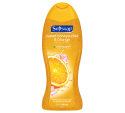 DẦU TẮM CAM MẬT ONG Softsoap Moisturizing Body Wash, Sweet Honeysuckle and Orange, 20 fl oz 