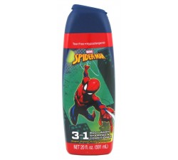DẦU TẮM GỘI XÃ NGƯỜI NHỆN MÙI BERRY - Marvel Ultimate Spiderman Berry Blast 3 in 1 Body Wash, Shampoo & Conditioner 591ML