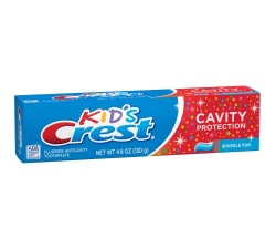 KEM ĐÁNH RĂNG KHÁNG KHUẨN CAO CHO BÉ CREST - Crest Kid's Sparkle Fun Cavity Protection Toothpaste 130GRAM