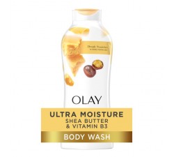 KEM TẮM OLAY TINH CHẤT BƠ - Olay Ultra Moisture Body Wash with Shea Butter, 22 fl oz