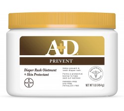 KEM CHỐNG HĂM TẢ CHO BÉ A+D HỘP 454GRAM - A+D Original Diaper Rash Ointment, Skin Protectant, 1 pound