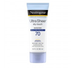 KEM CHỐNG NẮNG MẶT Neutrogena Ultra Sheer Dry-Touch Water Resistant and Non-Greasy Sunscreen Lotion with Broad Spectrum SPF 70