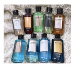 DẦU TẮM NAM BATH&BODYWORKS 295ML: MÙI FOREST/OASIS/MARBLE/STEEL/ATLANTIC/CHAMPION/SUEDU/HERO/LEGEND