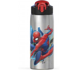 BÌNH NƯỚC CHÁT LIỆU THÉP HÌNH NGƯỜI NHỆN ZAK SPIDERMAN 780ML