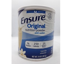 SỮA BỘT ENSURE HƯƠNG VANILLA CHO NGƯỜI GIÀ HOẶC BỆNH 397gram
