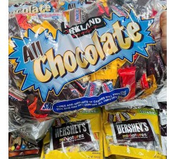 BÁNH SOCOLA MIX HERSHEY KIRLAND M&M - BỊCH 2580GRAM 