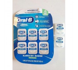 TĂM CHỈ NHA KHOA ORAL B GLIDE MULTI PROTECTION FLOSS 44M-  BỘ 6 CUỘN MẪU MỚI