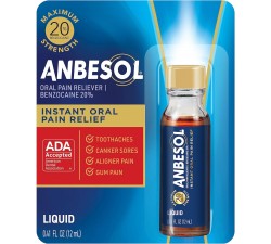 DUNG DỊCH TRỊ ĐAU RĂNG / NHIỆT MIỆNG ANBESOL  12ML