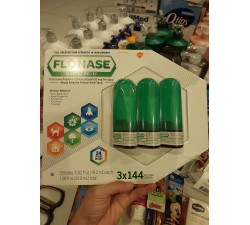 XỊT MŨI DỊ ỨNG DO THỜI TIẾT FLONASE - SET 3 CHAI - MÃU MỚI