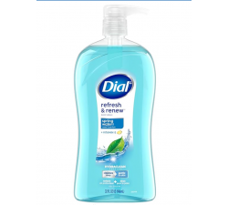 DẦU TẮM Dial Body Wash, Refresh & Renew Spring Water, 32 fl oz