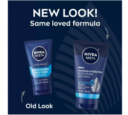 RỬA MẶT NAM  CHỐNG KHÔ DA  VỚI NHA ĐAM NIVEA MAXIMUM HYDRATION MOISTURIZING FACE WASH DRY SKIN150ML