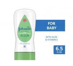 TINH DẦU MỀM VÀ CHỐNG KHÔ DA CHIẾT XUẤT VITAMIN E VÀ NHA ĐAM  Johnson's Baby Oil with Aloe Vera & Vitamin E 192ML