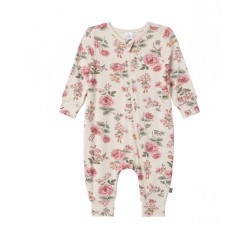 BỘ ÁO LIỀN QUẦN CHO BÉ GÁI HOA VĂN - SIZE 2T