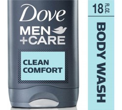 DẦU TẮM  VÀ RỬA MẶT NAM Dove Men+Care Body and Face Wash Clean Comfort 18 oz  532ML