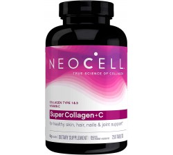 VIÊN UỐNG NeoCell Super Collagen + C - 6,000mg Collagen Types 1 & 3 Plus Vitamin C - 360 VIÊN