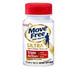 VIÊN UỐNG HỖ TRỢ KHỚP XƯƠNG MOVEFREE -  Schiff Move Free Ultra Triple Action Hộp 75 Viên