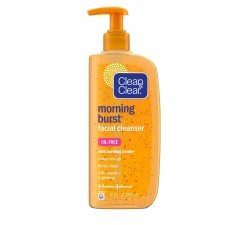 RỬA MẶT CHO DA DẦU VÀ LÀM SÁNG DA VỚI VITAMIN C Clean & Clear Morning Burst Oil-Free Gentle Daily Face Wash, 12 fl. oz