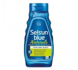 DẦU GỘI CHO DA ĐẦU NGỨA GÀU Selsun Blue Naturals Itchy Dry Scalp Dandruff Shampoo 11Oz 325ML