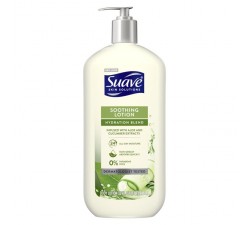 KEM DƯỠNG THỂ TINH CHẤT NHA ĐAM VÀ DƯA LEO Suave Skin Solutions Soothing with Aloe Body Lotion, 32 fl. Oz.946ML