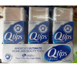 HỘP TĂM BÔNG THẤM NƯỚC CỰC TỐT Q-tips Cotton Swabs - HỘP 500 CÂY