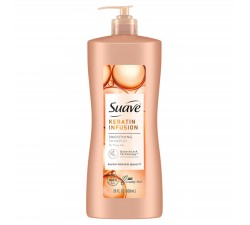 DẦU GỘI CHỐNG RỐI TÓC VỚI KERATIN Suave Professionals Keratin Infusion Smoothing Shampoo 28 fl oz 