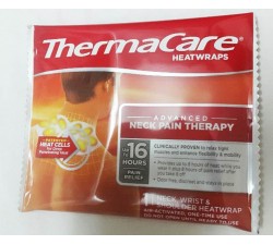 MIẾNG DÁN NHIỆT GIẢM ĐAU VAI GÁY THERMACARE - THERMACARE NECK WRIST & SHOULDER PAIN THERAPY HEATWRAPS - 01 MIẾNG LẺ