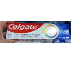 KEM ĐÁNH RĂNG TRẮNG RĂNG COLGATE TOTAL ADVANCED WHITENING TOOTHPASTE 181gram