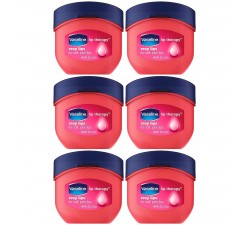 DƯỠNG ẨM KHÔ MÔI CÓ MÀU HỒNG NHẠT VASELINE - HỘP NHỎ GỌN 0.25OZ