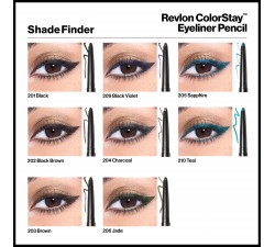 BÚT CHÌ KẺ MẮT CÓ ĐẦU BÔI NHIỀU MÀU ẤN TƯỢNG REVLON- Revlon ColorStay Eyeliner Longwearing with Rich, Intense Color - 0.01 oz