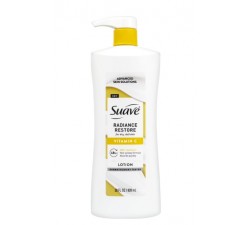 KEM DƯỠNG THỂ SUAVE VỚI VITAMIN C - Suave Radiance Restore Hand & Body Lotion With Vitamin C For Dry, Dull Skin 828ML