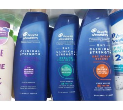 DẦU GỘI  HEAD&SHOULDER CLINICAL STRENGTH 400ML - các dòng