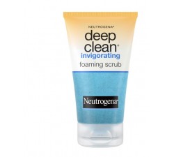 RỬA MẶT TẨY TẾ BÁO VỚI CÁT Neutrogena Deep Clean Invigorating Foaming Gel Face Scrub, 4.2 fl. oz 124ML